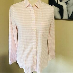 J. Crew striped Button Up Shirt
